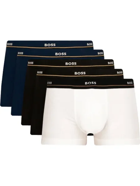 BOSS boxeralsó 5 db férfi fekete