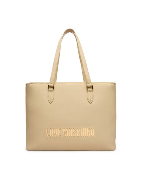 LOVE MOSCHINO Torbica bež