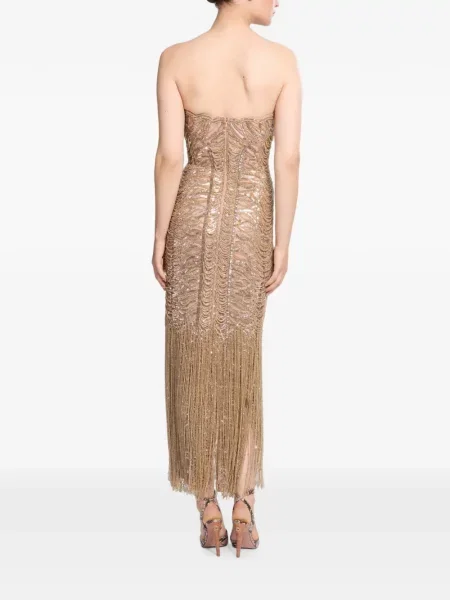 Rochie maxi Elie Saab cu broderie