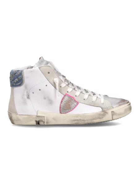 Buty do tenisa Philippe Model skórzane do tenisa białe