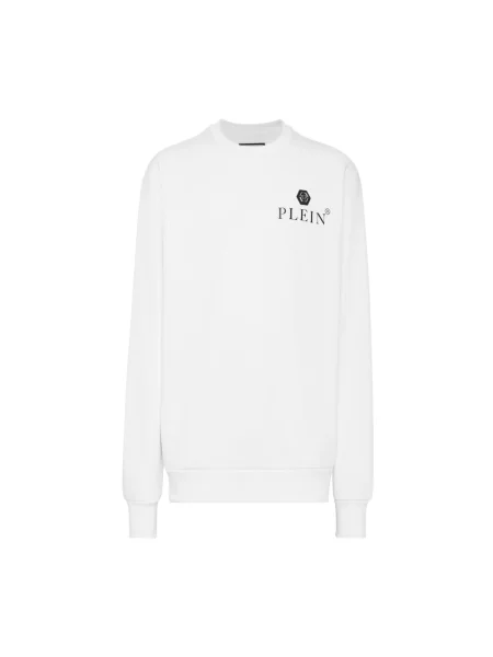 Bluza Philipp Plein z nadrukiem biała