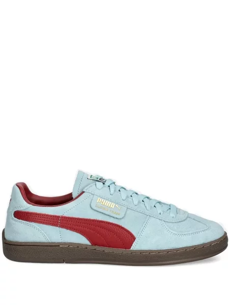 Sneakerși Puma Suede din piele de căprioară albastru