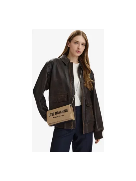 Torebka LOVE MOSCHINO beżowa
