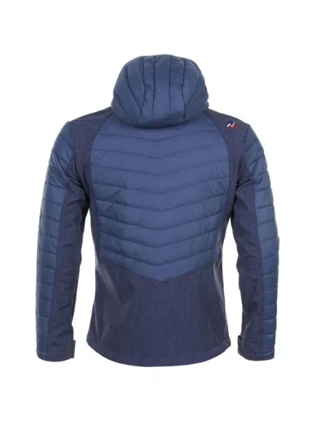 Geacă Peak Mountain softshell albastru