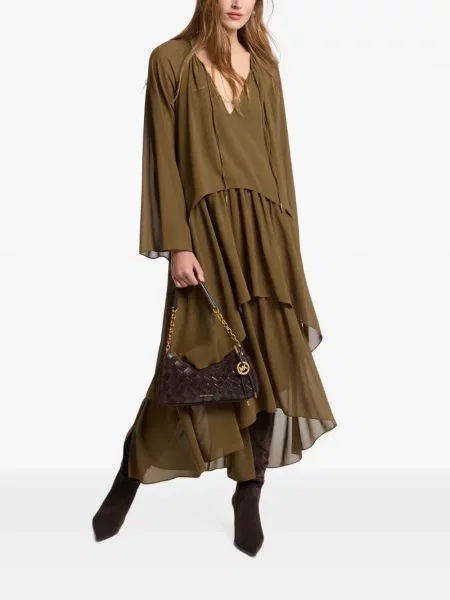 Rochie maxi Michael Kors verde