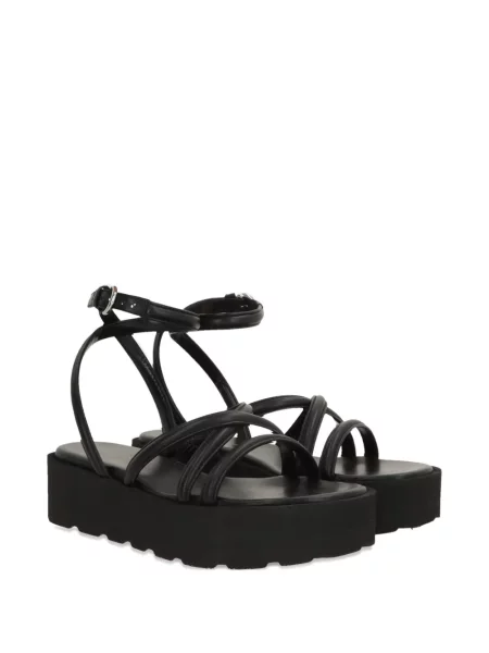 Sandale Gianvito Rossi cu platformă negru