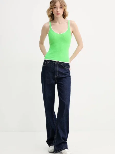 Вовняний топ FROM FUTURE зелений