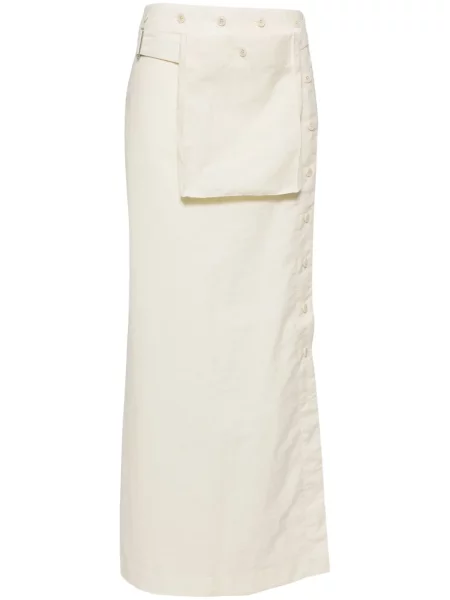 Fusta maxi Lemaire lungă galben