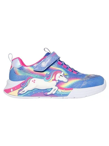 Gyerek félcipő Skechers kék