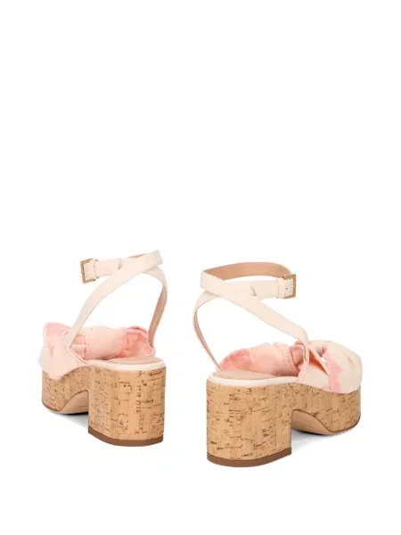 Sandale Alberta Ferretti cu platformă roz