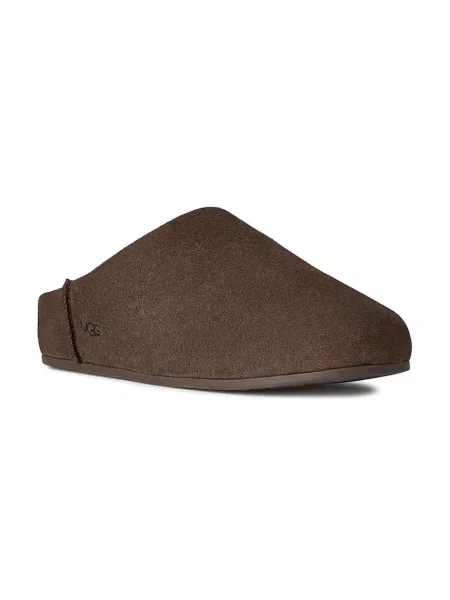 UGG De piele mules încălțăminte ELEA cu adaos de lână maro