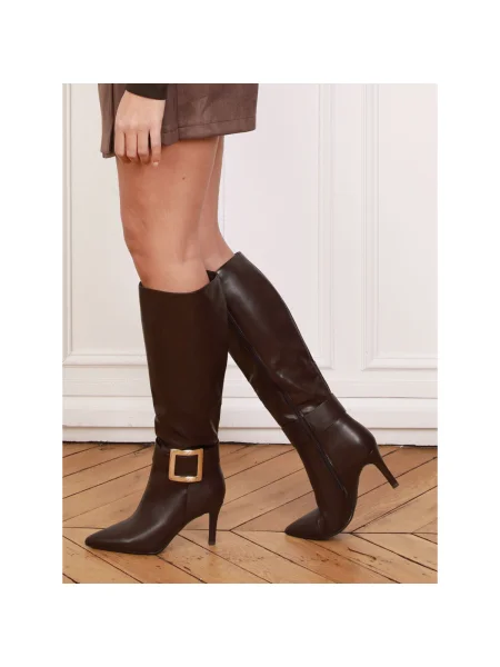 Pantofi La Modeuse maro