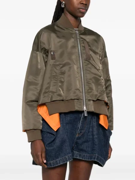 Geacă bomber Sacai verde