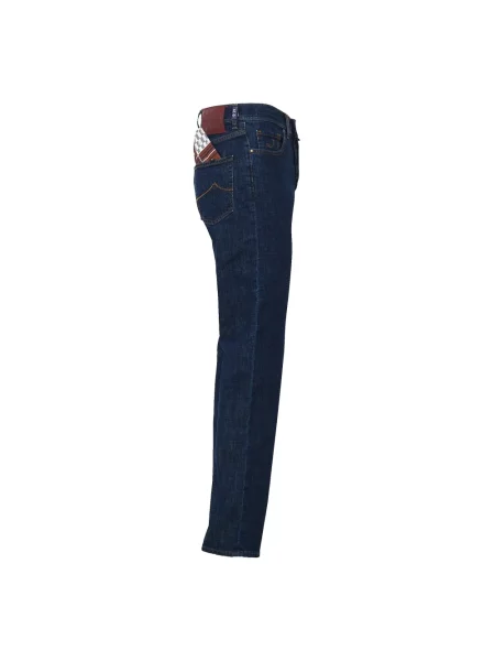 Jeansy straight leg Jacob Cohen niebieskie