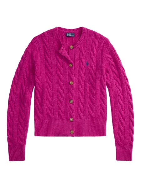 Căciulă Polo Ralph Lauren cu broderie tricotate de costum albastru