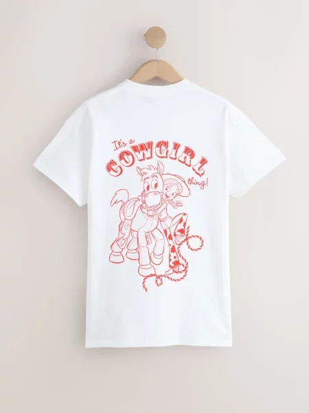 Next Tricou Toy Story ecru roșu