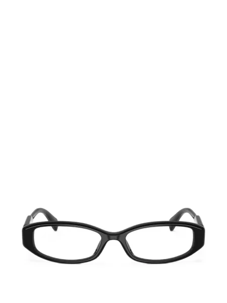 Ochelari de soare Miu Miu Eyewear cu autograf negru