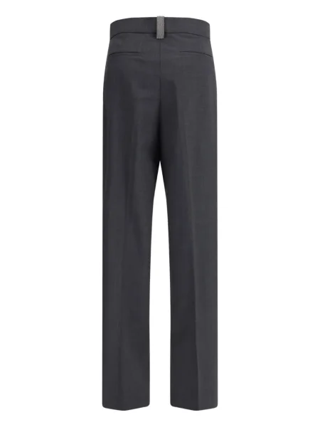 Pantaloni Fabiana Filippi plisate gri
