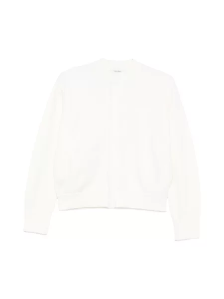 Sweter Max Mara wełniany biały