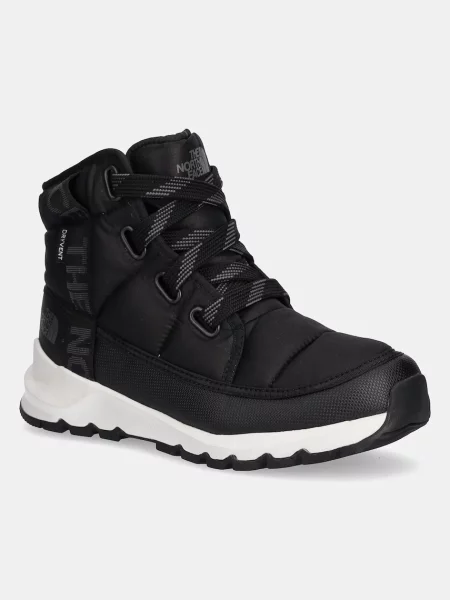 Detské snehule The North Face Thermoball Lace Up čierna