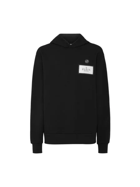 Bluza z kapturem Philipp Plein z kapturem czarna