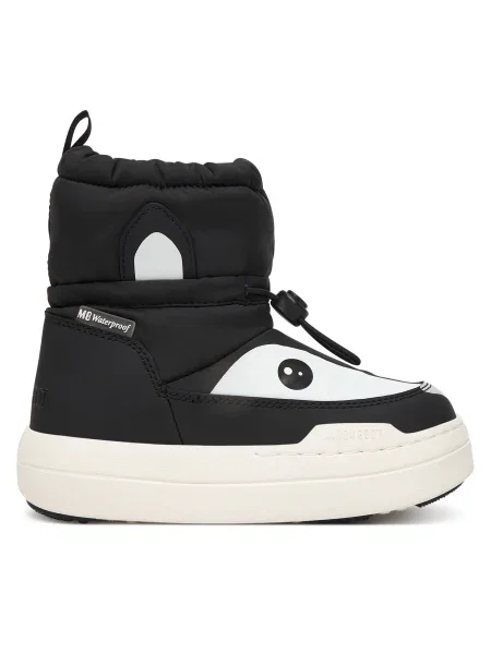 Moon Boot gyerek hótaposó MB JR PARK TUBE MID ANIMAL WP fekete