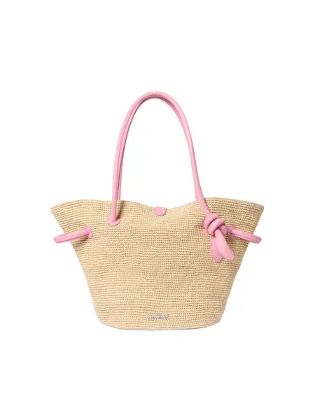 Shopperka Jacquemus beżowa