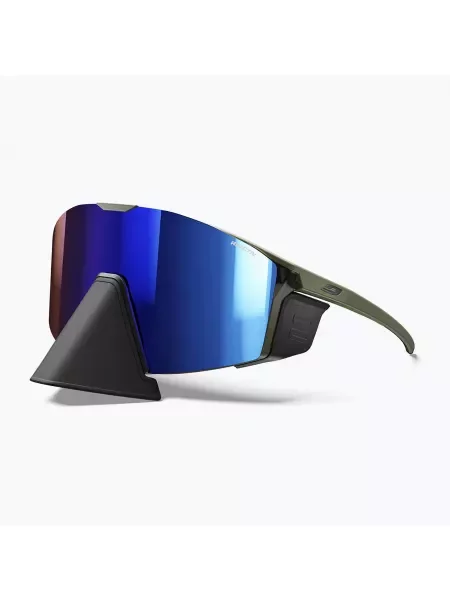 Okulary fotochromowe JULBO EDGE COVER zielony Cat Reactiv czarne