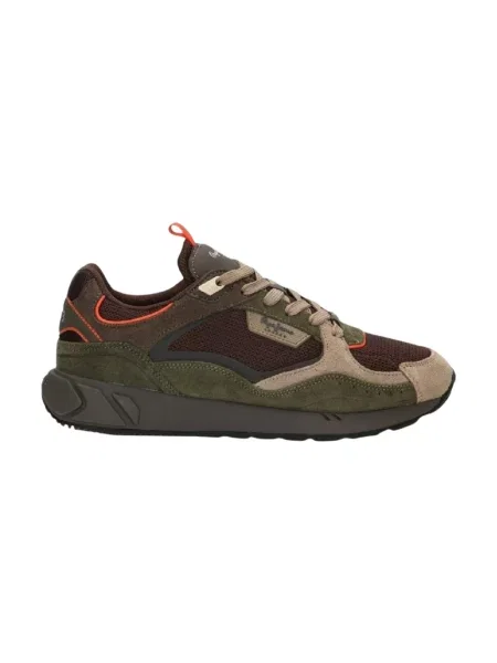Sneakersy Pepe Jeans skórzane brązowe