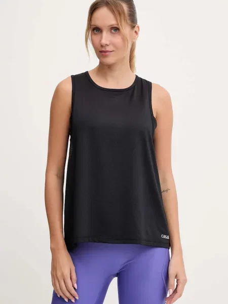 Top za vadbo Casall Laser Mesh črna
