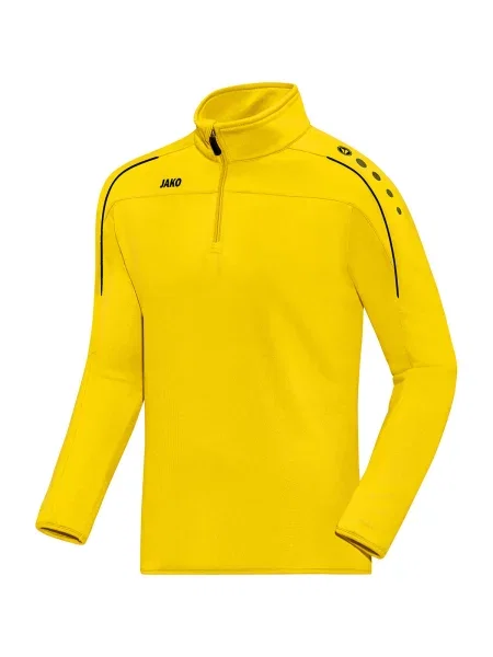 Bluza dziecięca zapinana na Jako Classico żółta