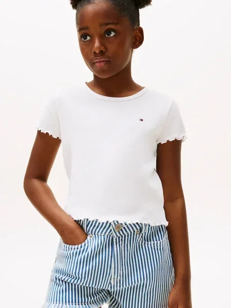 Tommy Hilfiger Dječja majica kratkih rukava bijela