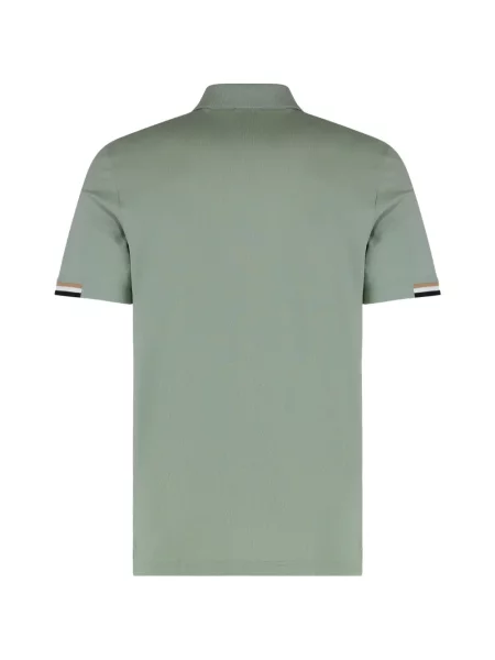 Ριγέ polo Boss πράσινο