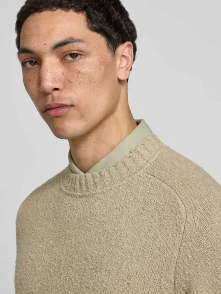 Sweter o kroju relaxed fit w dzianinowym stylu Forét