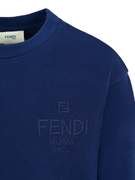 Bluza dziecięca Fendi niebieska