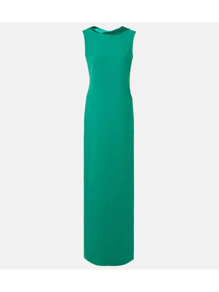 Maxi rochie maxi Max Mara de costum verde