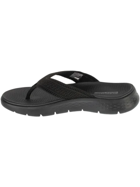 Dámske žabky SKECHERS Go Walk Flex Holly black čierna