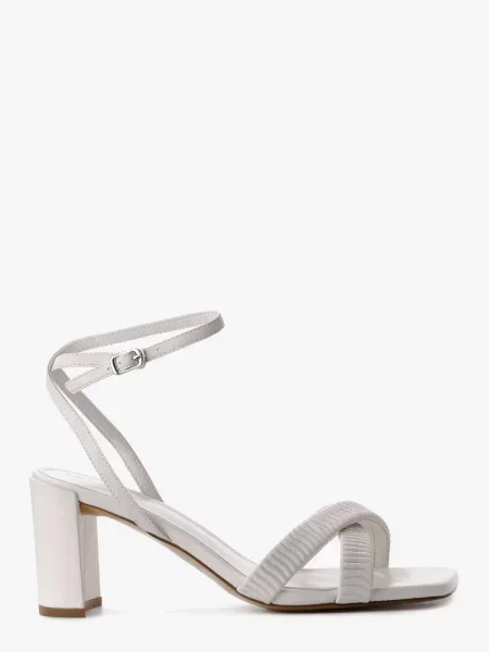 Шкіряні Босоніжки LeBERDES білий