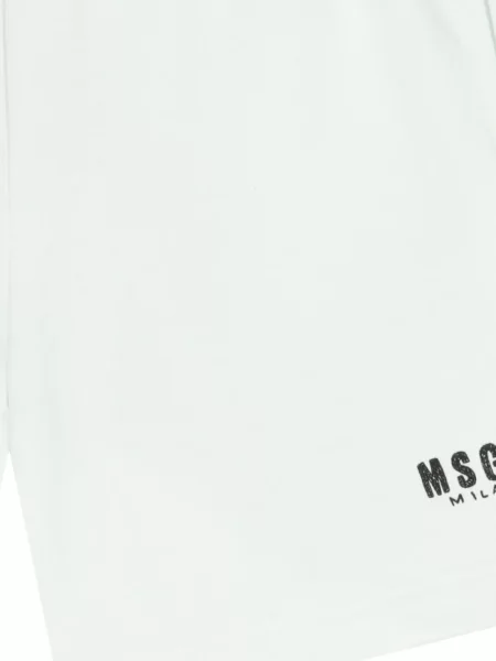 Szorty dziecięce Msgm białe