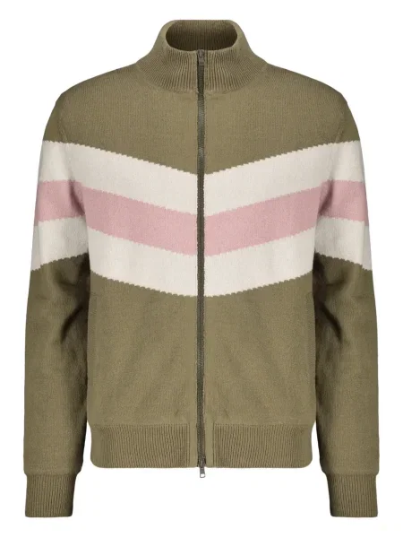 Cardigan Herno cu dungi verde