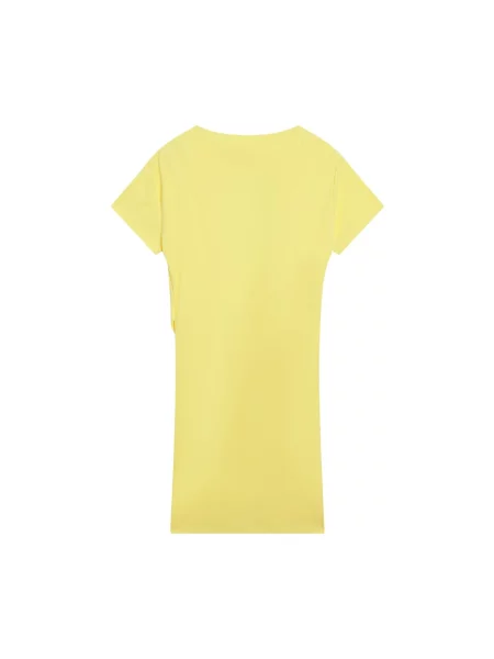 Krótka sukienka Jacquemus żółta