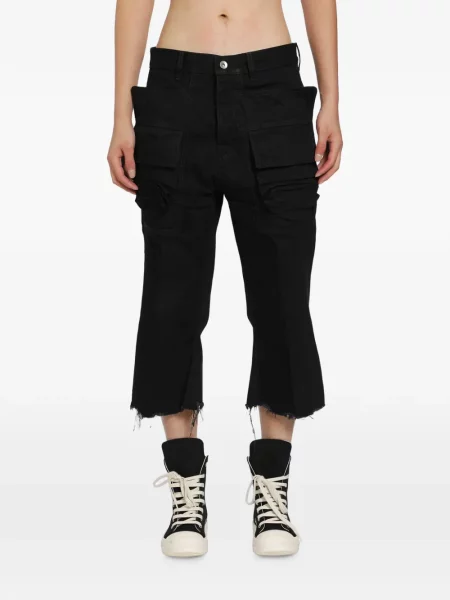 Decupat blugi Rick Owens negru