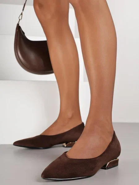 Pantofi cu Falennea maro
