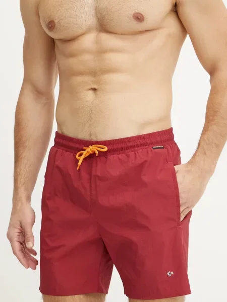 Kopalne kratke hlače Napapijri V-Haldane bordo