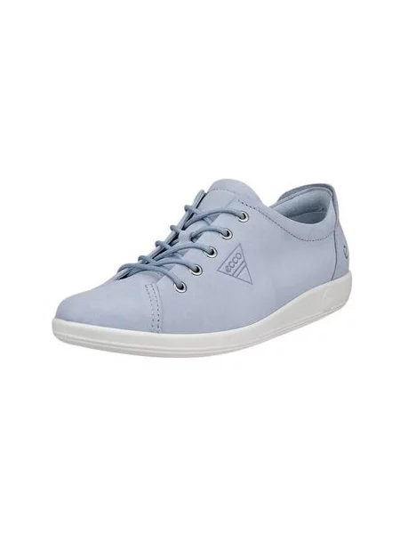 ECCO Sneakersy Soft Tie modrá