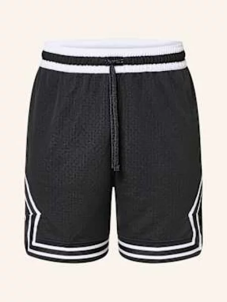 Jordan Basketbalové Šortky černá bílá