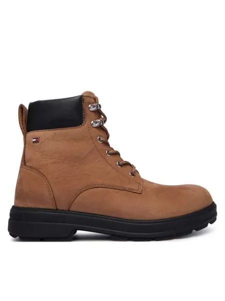 Tommy Hilfiger Ghete Th Flag Resistant Lace-Up Boot bej
