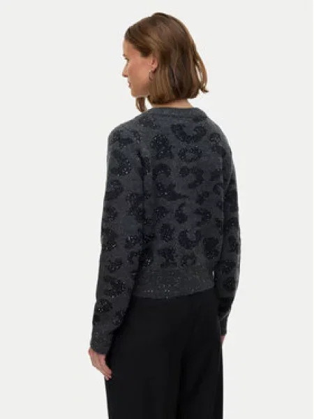 Vero Moda Pletena jopica Zuzu siva