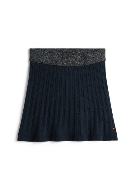 TOMMY HILFIGER Sukňa námornícka modrá