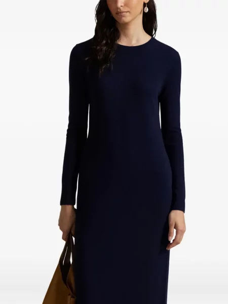 Căciulă Polo Ralph Lauren cu broderie tricotate de costum albastru